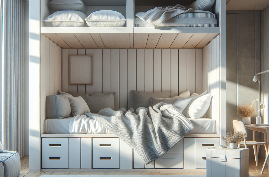 Jak spać wygodnie w kawalerce – sprytne triki, porady.